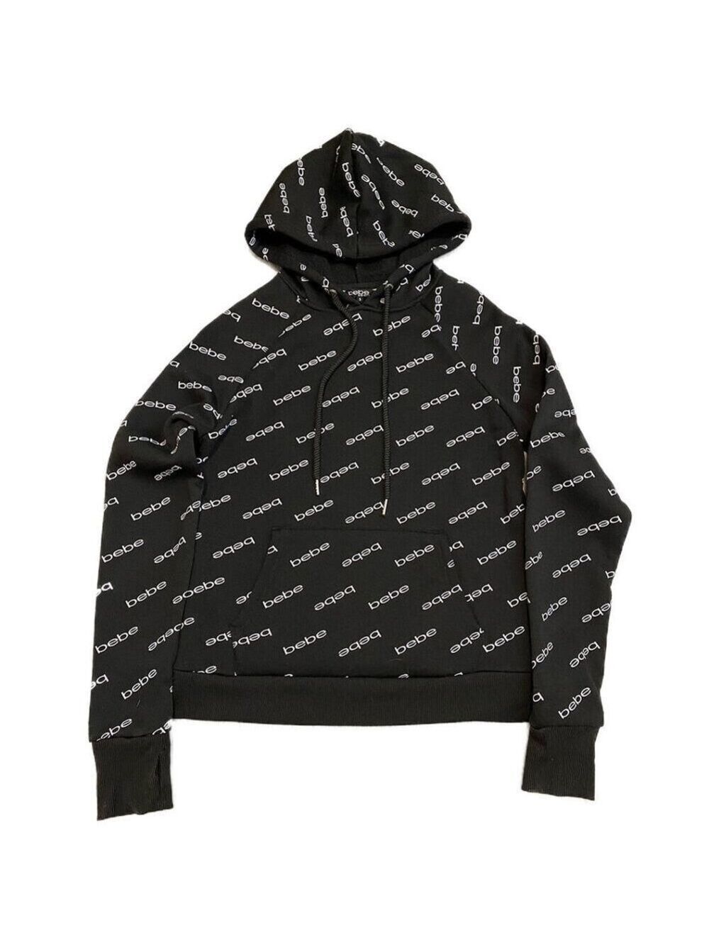 BEBE Designer Pullover Hoodie Sweater - Women’s Small
